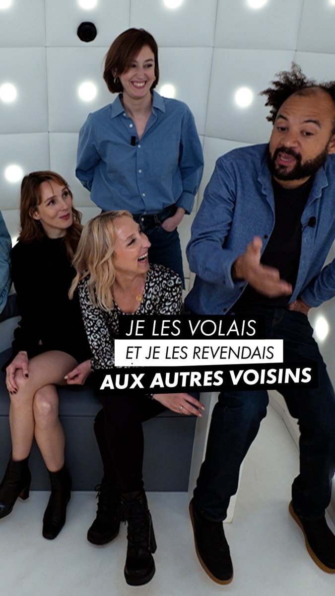 Audrey Lamy vole des cerises pour les revendre… L'argent ne fait pas toujours ressortir le meilleur de nous-même. 💰 Pauline Clément, Louise Coldefy, fabrice eboué, Sami et Audrey Lamy sont des "heureux gagnants" au cinéma le 13 mars.