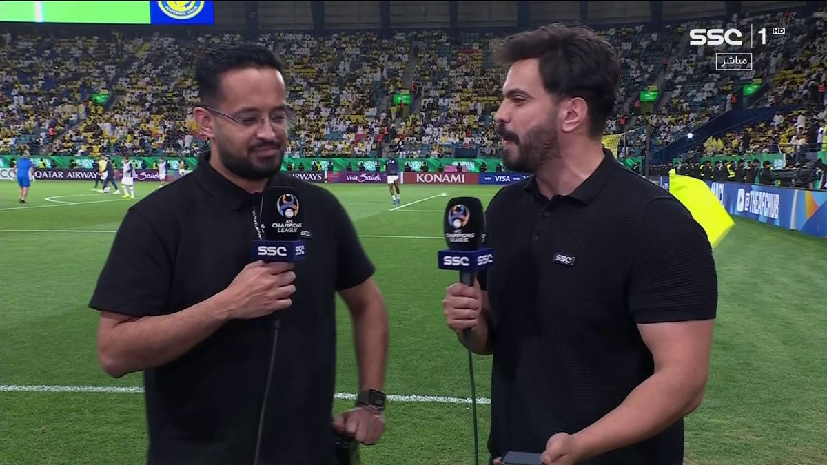 🎤 آخر مستجدات الفريقين قبيل انطلاقة المباراة مع مراسلي SSC | مساعد المحمود وفيصل الملوقي #دوري_آبطال_آسيا #النصر_العين | #SSC