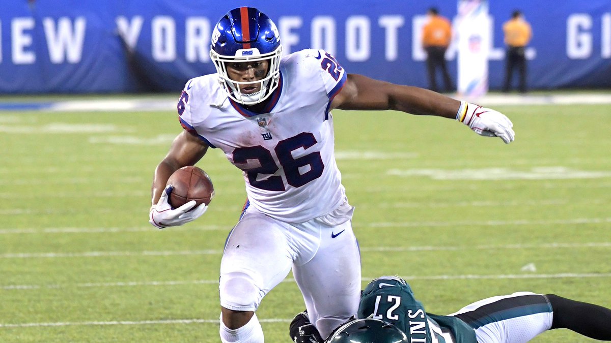 Welcome to the Eagles, Saquon! 🦅 Here was his first career game vs the Eagles were he had over 200 total yards 🔥 (via @nfl)