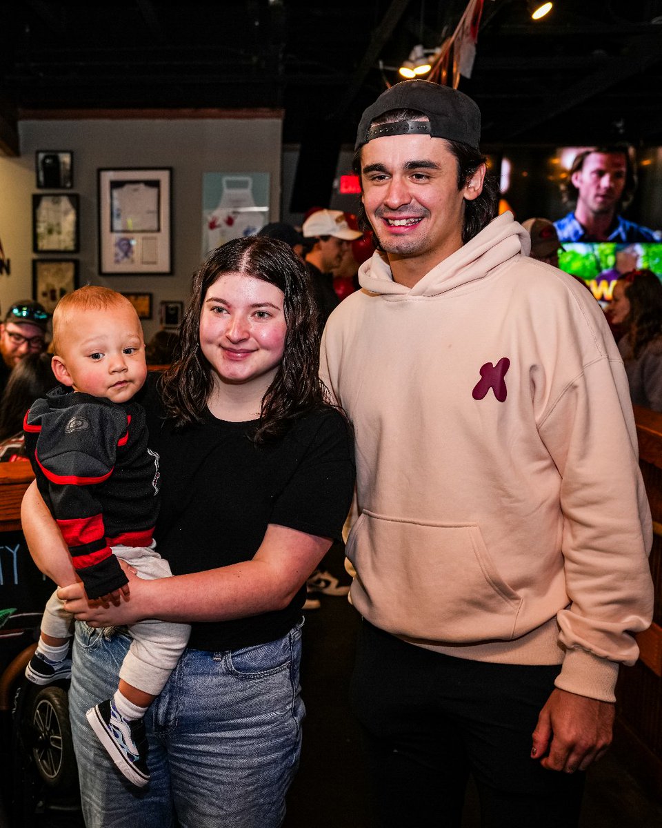 POV: you're eating lunch at Backyard Bistro and run into these guys
