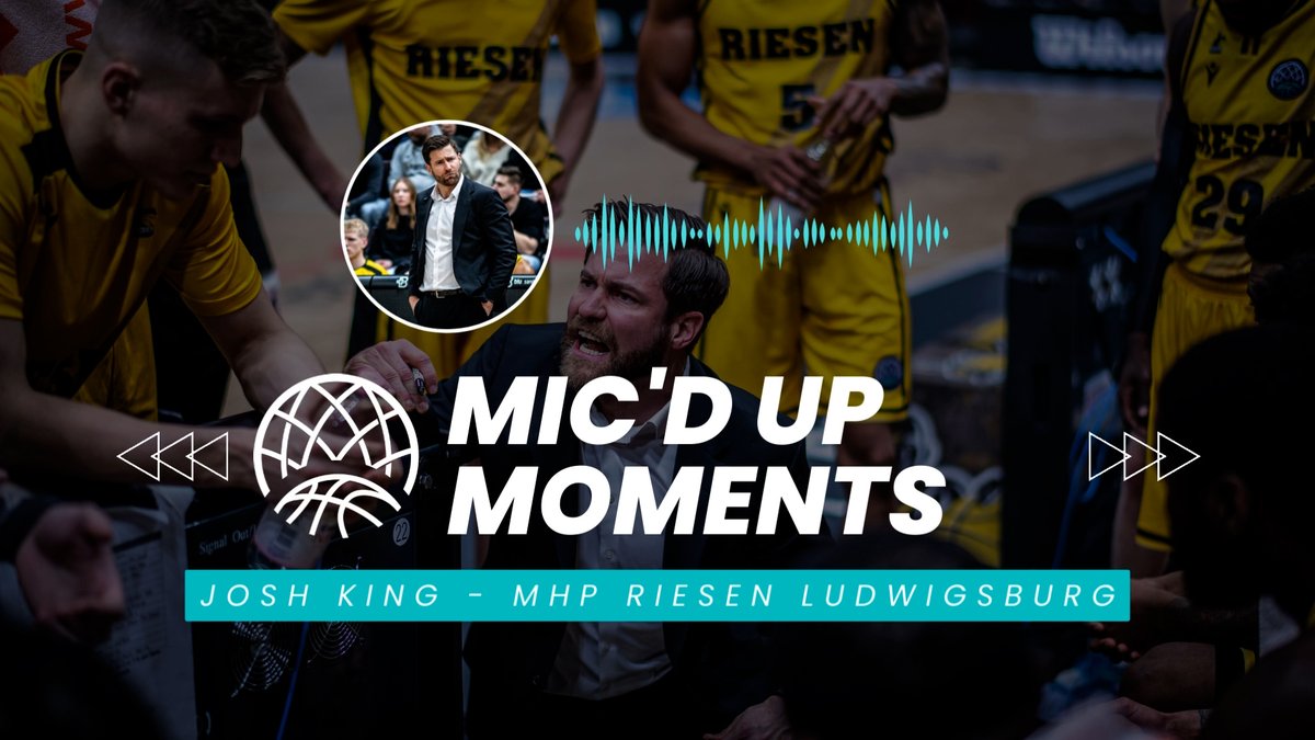 ๐ฃ๏ธ โ๐พ๐๐๐ ๐
๐ ๐๐๐ ๐๐๐๐ ๐๐ ๐๐ ๐๐๐ ๐๐๐๐?โ ๐๏ธ Listen up to Josh King ๐บ๐ถ๐ฐโ๐ฑ ๐๐ฝ as MHP RIESEN Ludwigsburg turn their worst offensive first half of the season into a ๐! #BasketballCL