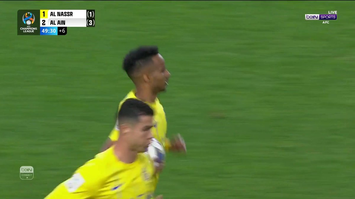 🔥⚽️ النصر يقلص الفارق عن طريق عبدالرحمن غريب ✍️ من برأيك يتحمل مسؤولية الهدف؟ #دوري_أبطال_آسيا | #النصر_العين #AFCChampionsLeague