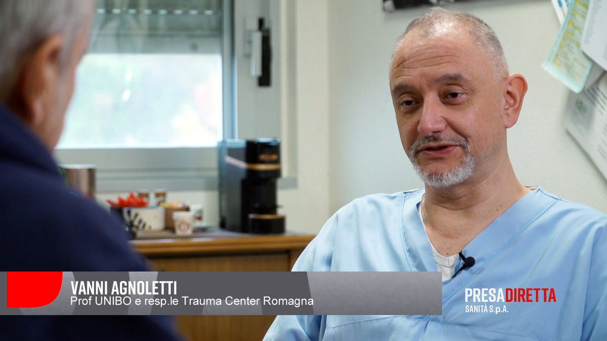 “Quello che faccio nel pubblico ha un valore talmente enorme che il privato non mi potrà mai dare. Poter curare le persone senza badare al loro reddito, è impagabile.” Vanni Agnoletti, Professore UNIBO e Responsabile Trauma Center Romagna. #PresaDiretta #SanitàPubblica