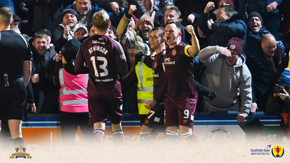 ☑️ Bouncing away end ☑️ Kenny scoring in another Scottish Gas Scottish Cup tie ☑️ Semi-Final place booked The winning goal from tonight’s win over Greenock Morton. Keep your eyes peeled for our pitchside highlights tomorrow 👀