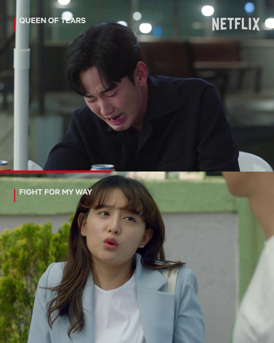 this couple shares the same problem 🎬 #QueenofTears 🎬 #FightforMyWay #Netflix