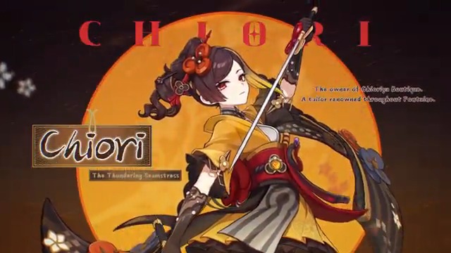 Character Demo - "Chiori: Thousand Threads of Brilliance" | #GenshinImpact Fashion is like an untameable wind. Or at least, it was before #Chiori came along — a veritable prodigy with both the ingenuity and the patience to guide it. #GenshinImpact4ꓸ5