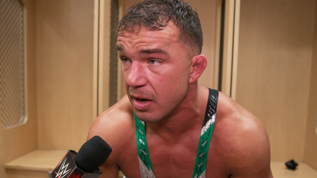 EXCLUSIVE: Now that Sami Zayn will be the one to challenge GUNTHER for the #ICTitle at #WrestleMania, what is going through the mind of Chad Gable?