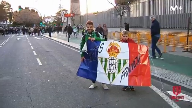 🇫🇷💚 La pasión verdiblanca no entiende de nacionalidades. Jimmy y su hijo, los galos de ADN verdiblanco.