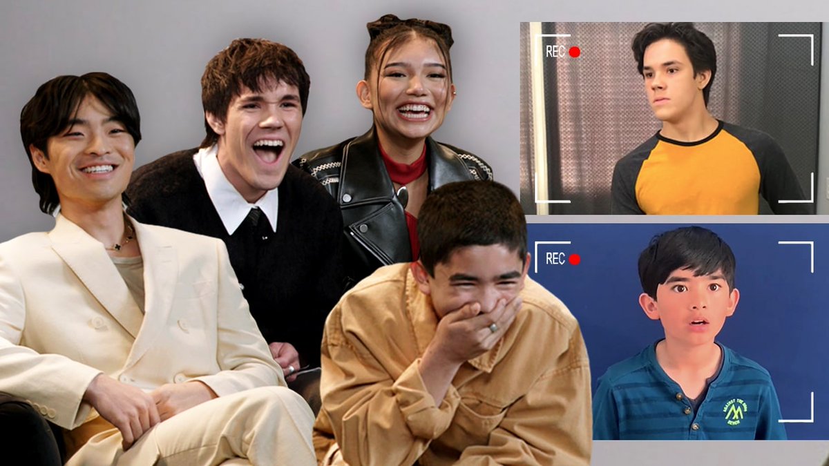 We had the cast react to their audition tapes, and now I am unwell 😭🤍