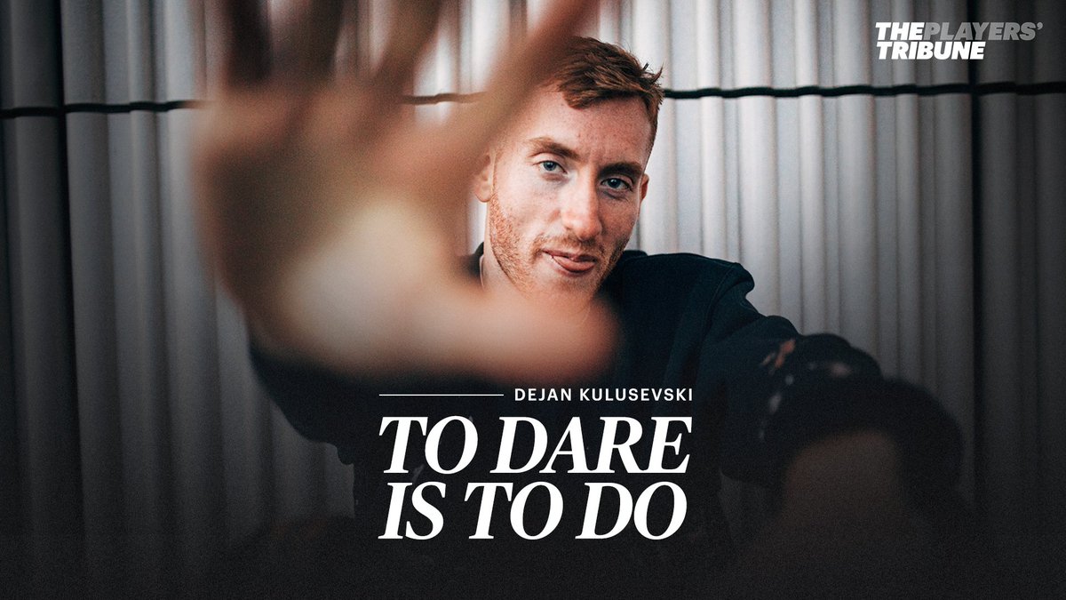 “I’m doing exactly everything I wanted 15 years ago.” Dejan Kulusevski wants to tell Spurs fans his story.