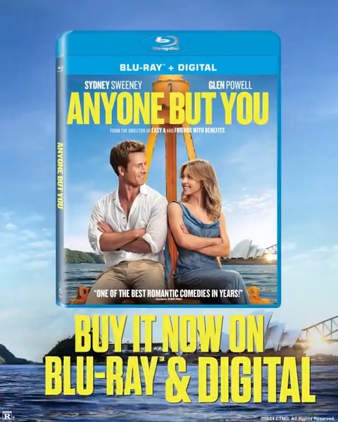 Date night covered. ✅ Bring #AnyoneButYou home tonight – Buy It Now on Blu-ray &amp; Digital.