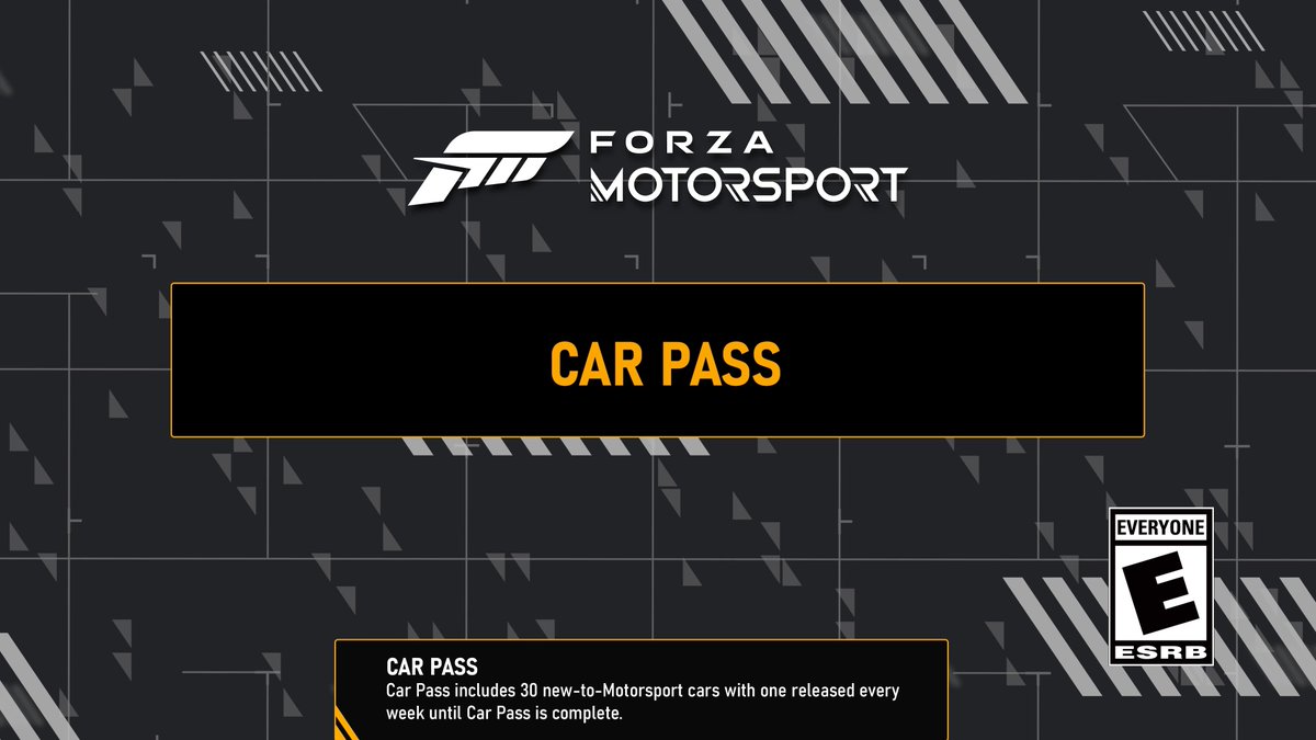 Get ready to step behind-the-wheel of four new deliveries coming to Car Pass holders in Update 6. Here is your look at the Forza Motorsport Car Pass calendar for the next 4 weeks.