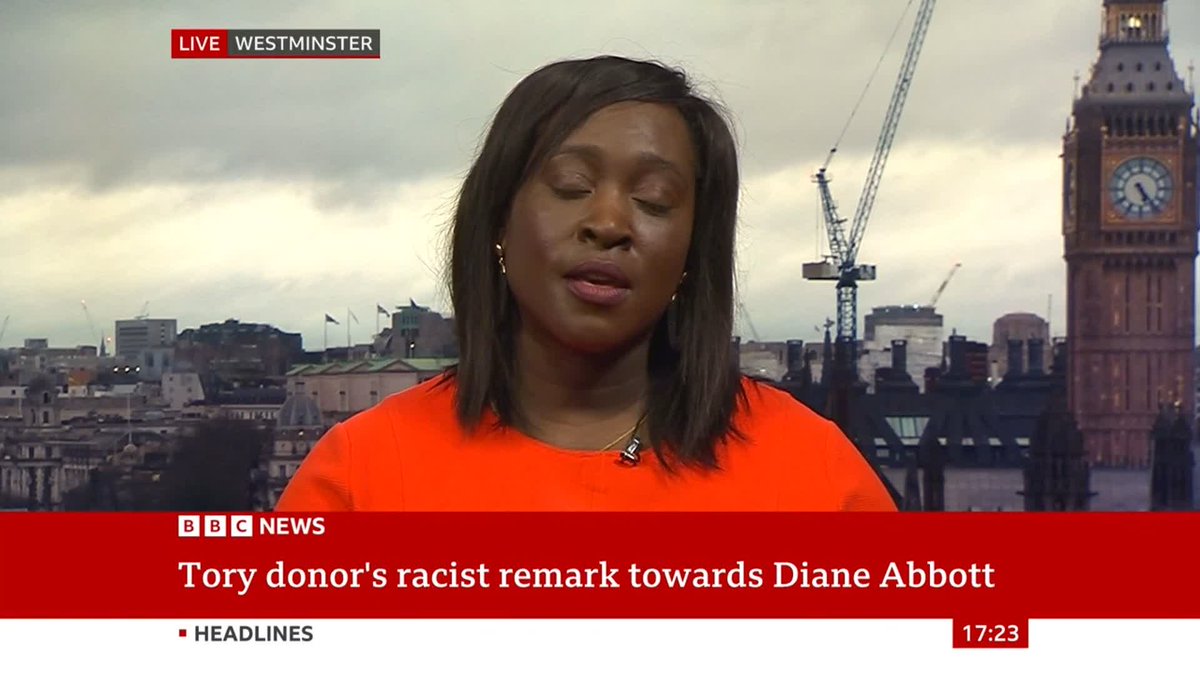 "If you do not see any leadership from the prime minister calling out this behaviour, then it allows people to think it's acceptable" Labour MP Abena Oppong-Asare says the alleged comments from Tory donor Frank Hester about Diane Abbott are "outrageous"