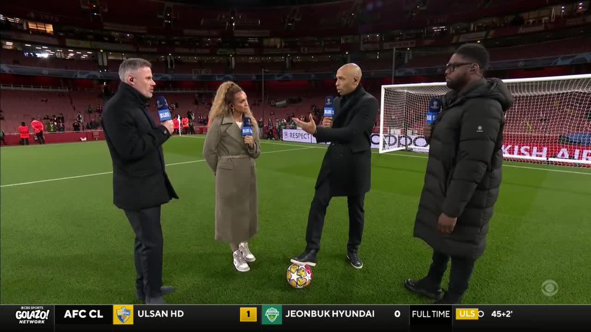 "If you love Arsenal, you never leave Arsenal; it's always gonna be in your heart." 🫶 Thierry Henry reflects on his legendary goal vs. Leeds in 2012 from the Emirates pitch 🏟️