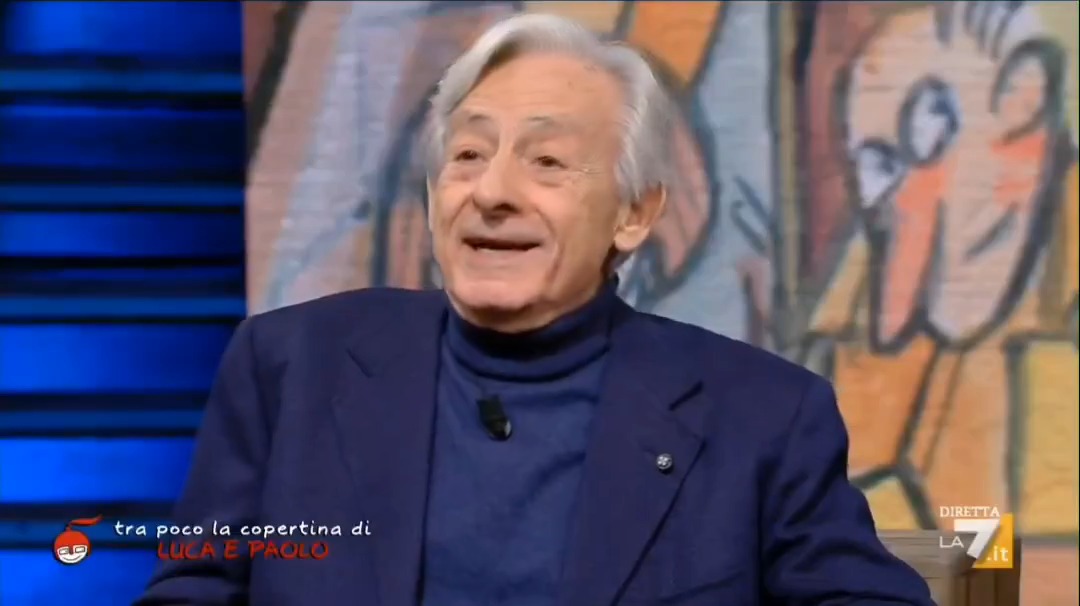 "Le piace il governo Meloni?" Gullotta: "No, assolutamente. Meloni è intelligente e furba, ma attorniata da fascisti in tutti i sensi. Non vuole conferenze stampa, vuole comandare" #dimartedi