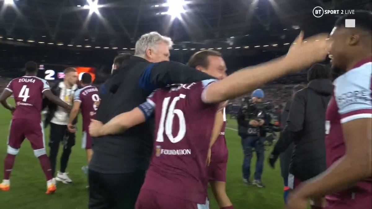 Throw back to West Ham becoming the FIRST EVER English team to beat Sevilla in the Europa League as they booked their place into the quarter-finals. What a top night this was for the club. 🫡⚒️