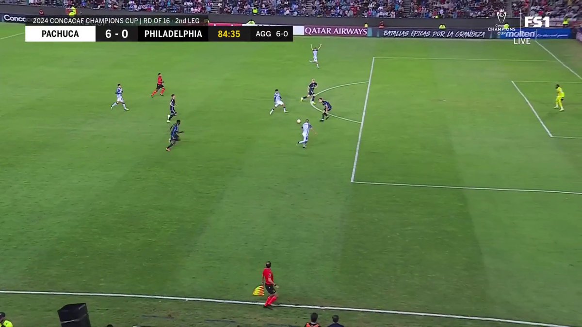 Six. An absolute barrage of goals from Pachuca tonight 🇲🇽