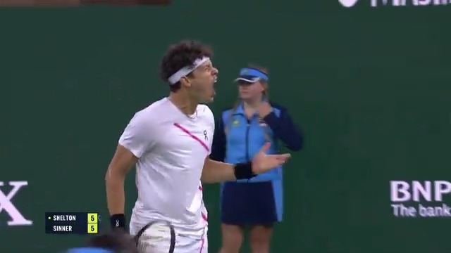Turning the dial 💥 Ben Shelton | BNP Paribas Open | #TennisParadise