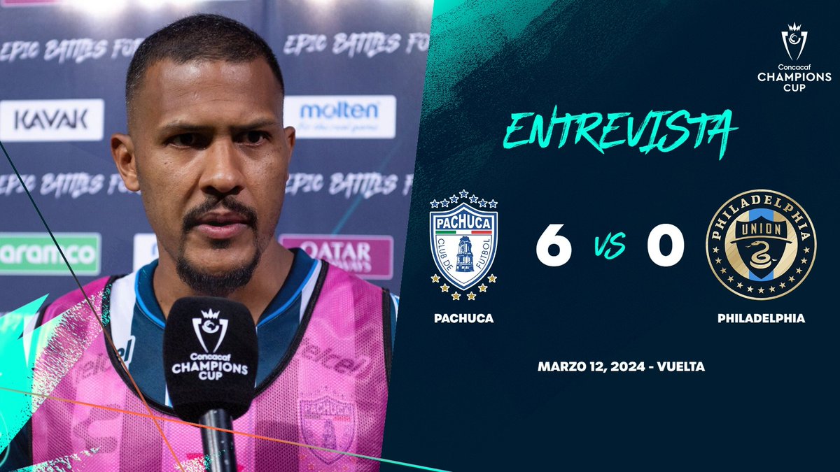 "Estamos para grandes cosas." - Salomón Rondón 🎙️ @tuzos | #ConcaChampions