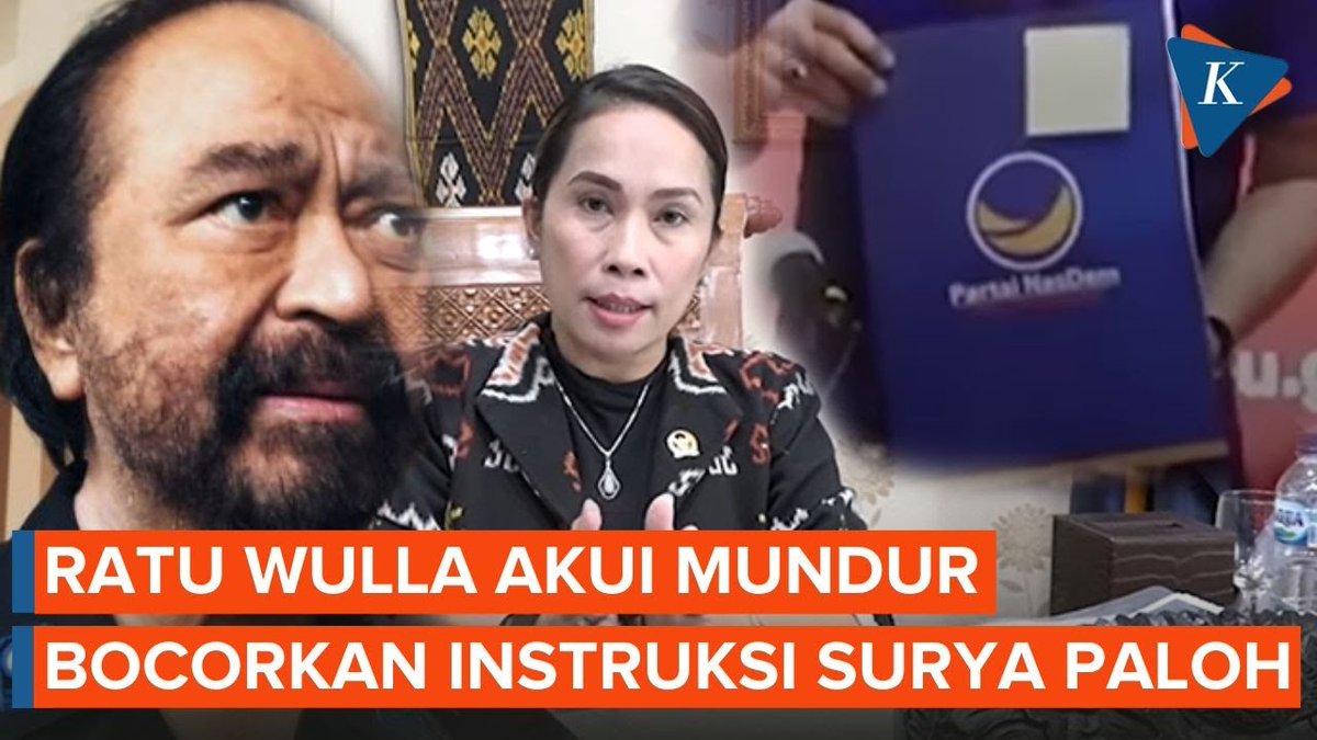 Ratu Wulla Mundur dari Caleg Nasdem atas Perintah Surya Paloh ~N #RatuWullan #Nasdem #SuryaPaloh