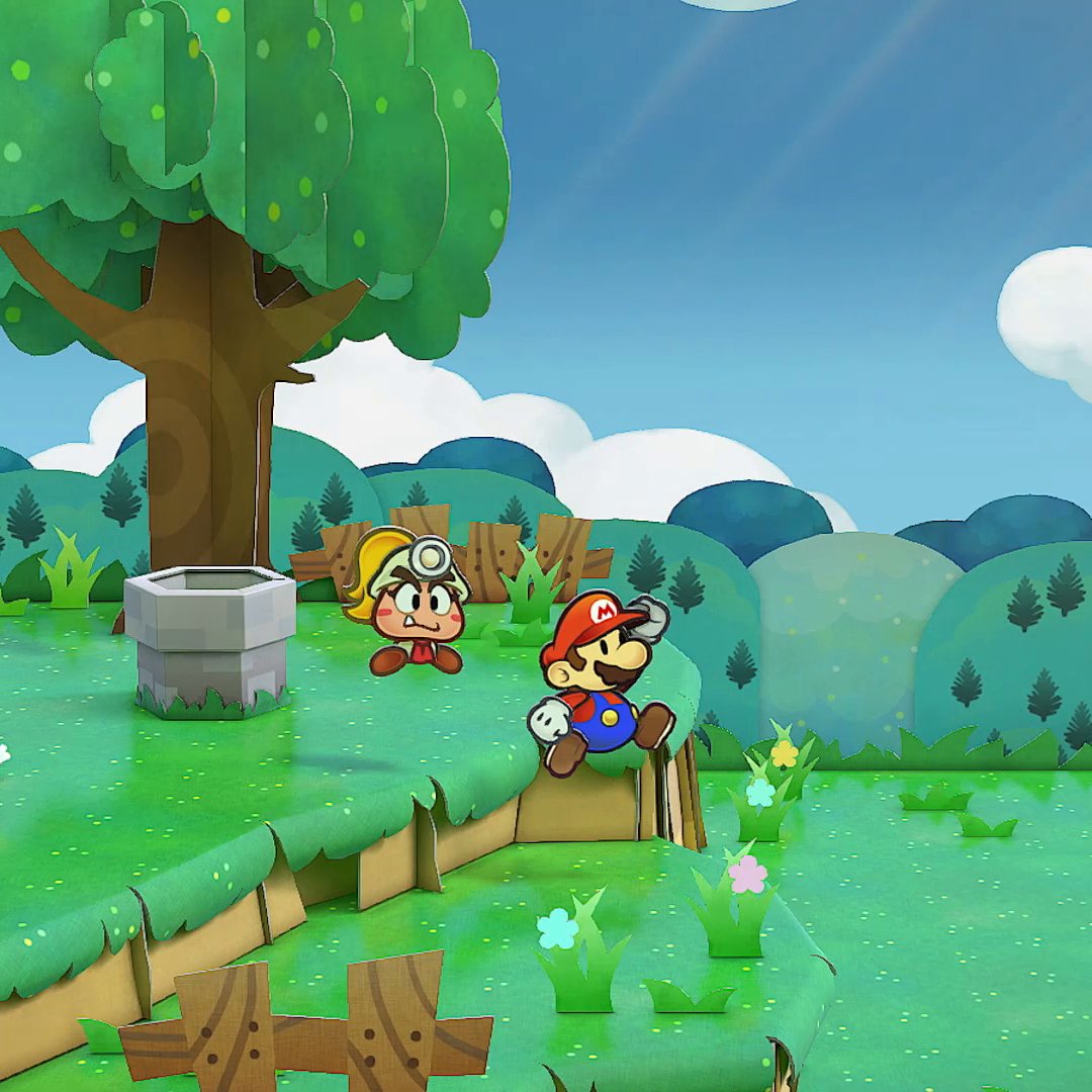 The hunt for the Crystal Stars begins on 23/05! Get ready for an adventure that’ll crease you up as Mario and friends return in Paper Mario: The Thousand-Year Door. Pre-orders available now:
