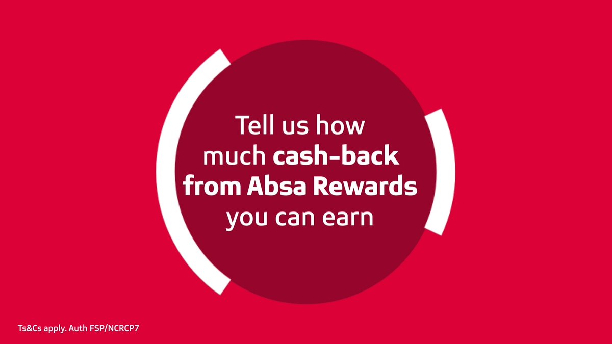 Tell us how much cash-back from Absa Rewards you can earn when you apply for an Absa Home Loan online to stand a chance to WIN 1 of 10 Takealot vouchers worth R1 500! 🎉 Clue: Reply using #WeDoMoreWednesdays and the ❤️ emoji.