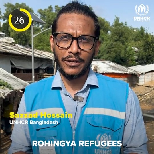 3 facts. 30 seconds. Share this video to spread the word about the plight of Rohingya refugees in Bangladesh.