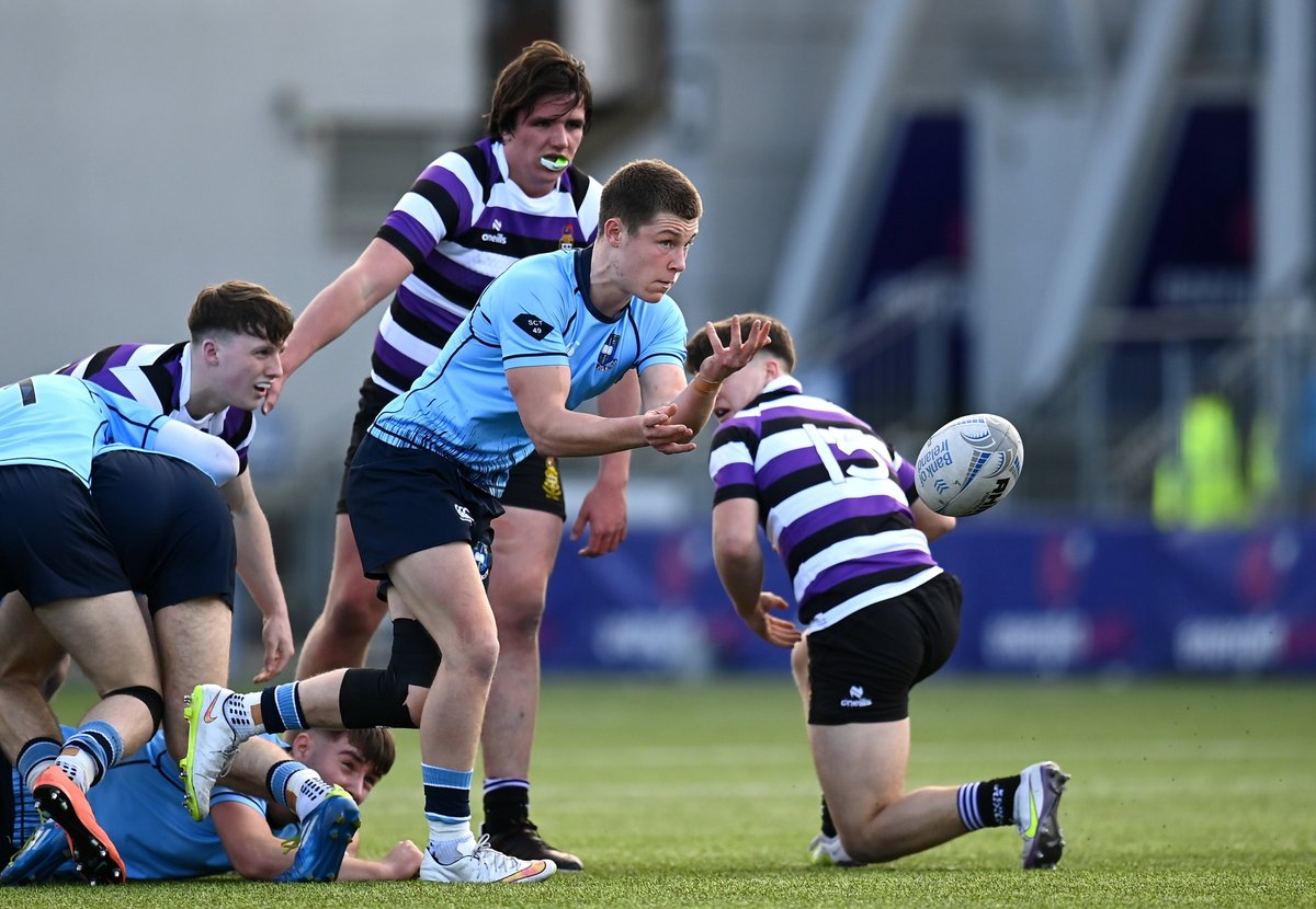 🗣️ | "𝐖𝐞'𝐯𝐞 𝐨𝐧𝐥𝐲 𝐰𝐨𝐧 𝐭𝐡𝐫𝐞𝐞 𝐛𝐞𝐟𝐨𝐫𝐞!" St Michael's Rugby captain James Sherwin speaks ahead of this Sunday's @BankofIreland Leinster Schools Senior Cup Final in The RDS Buy your tickets here 👉 #FromTheGroundUp #NeverStopCompeting