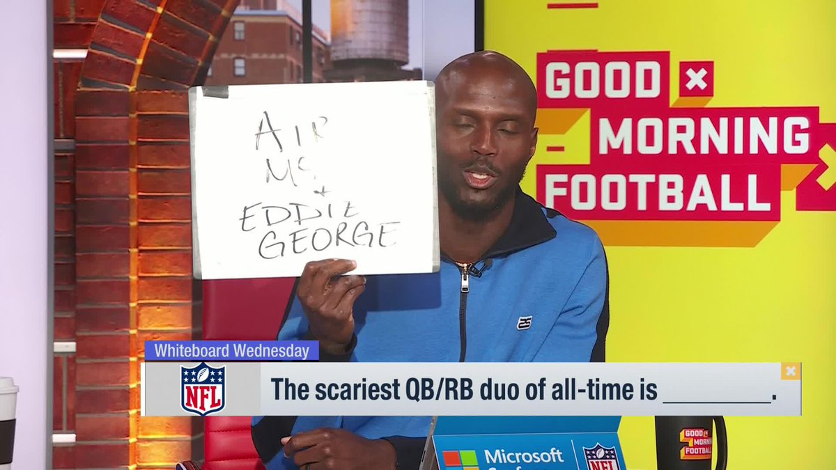 Whiteboard Wednesday 🖊️ The scariest QB/RB duo of all-time is __________ ⬇️ Jason McCourty