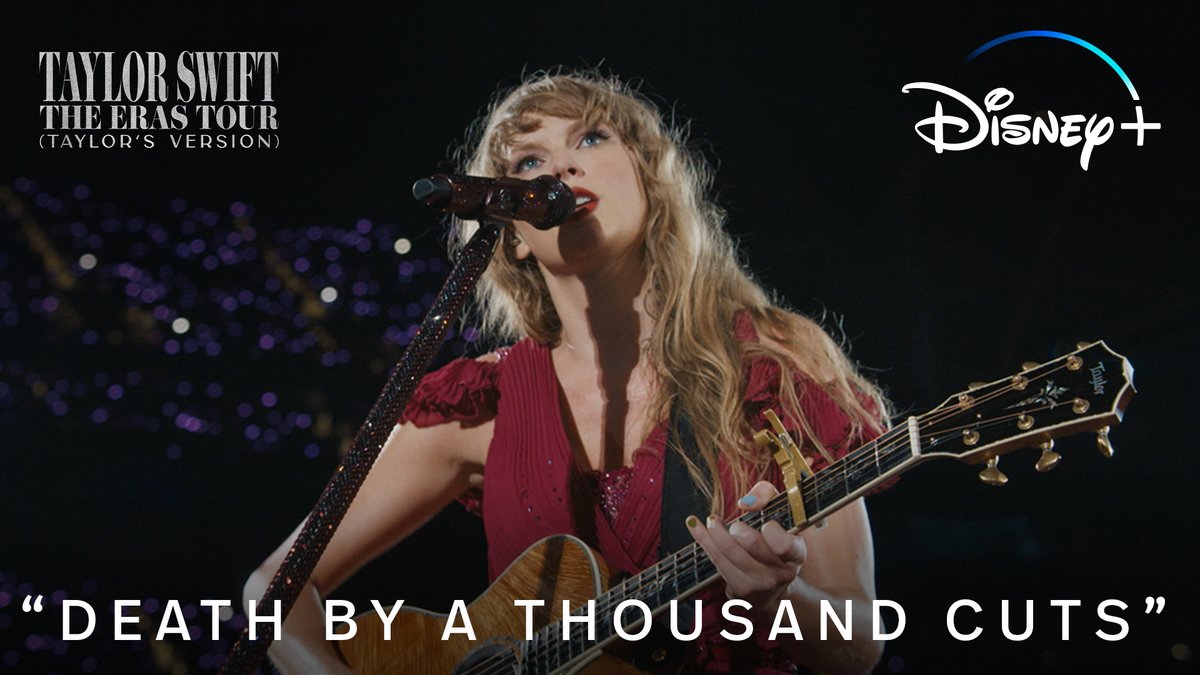 🎥| Sneak peek of 'Death By A Thousand Cuts' from "The Eras Tour (Taylor’s Version)"