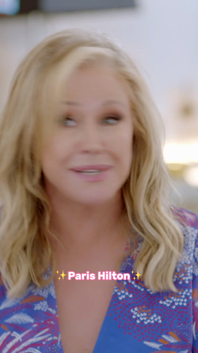 Happy Birthday to the #🐐! What's your favorite #KathyHilton moment? Don't mention the Hermès tray 😂💖 #ThatsHot #ParisInLove 🥰