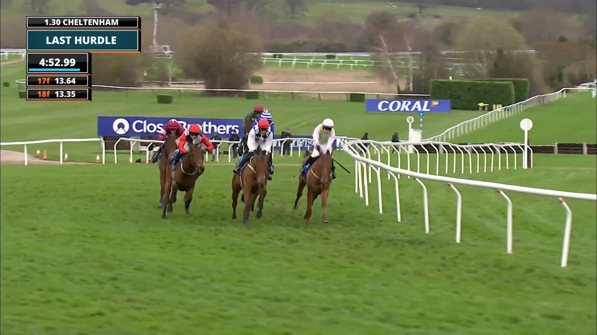 𝐁𝐞𝐥𝐢𝐞𝐯𝐞 the hype Ballyburn leads home a Willie Mullins clean sweep in the Gallagher Novices' Hurdle in style! #ITVRacing | #CheltenhamFestival