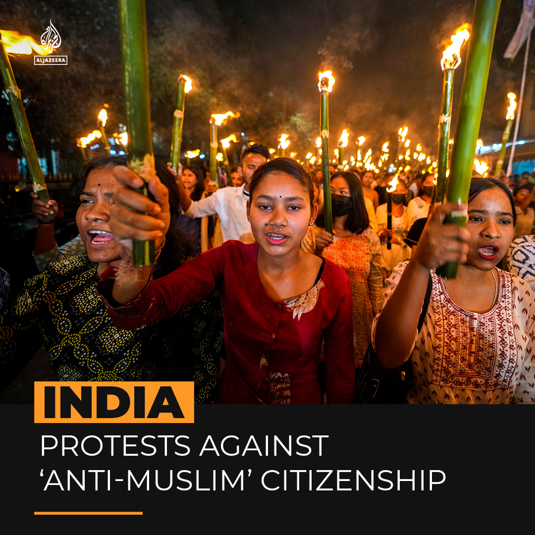 There have been protests in India after the government implemented a new citizenship law that discriminates against Muslim refugees, weeks before national elections. Here's what you need to know ⤵️