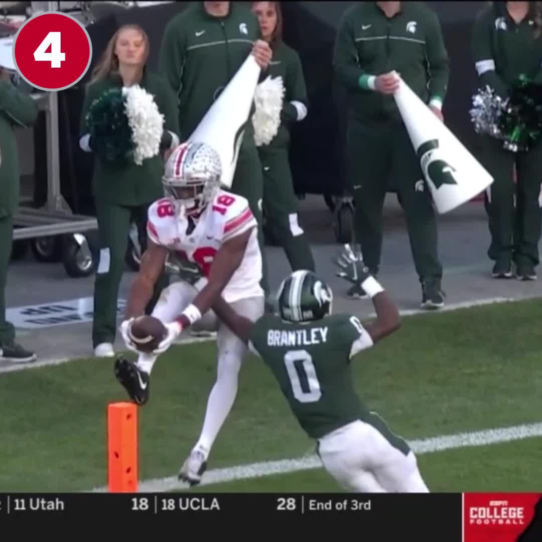 WR1 made so many highlight plays. We asked Marvin Harrison Jr. to rank his 🔟 favorites. 👇 Marvin Harrison Jr. x Ohio State Football
