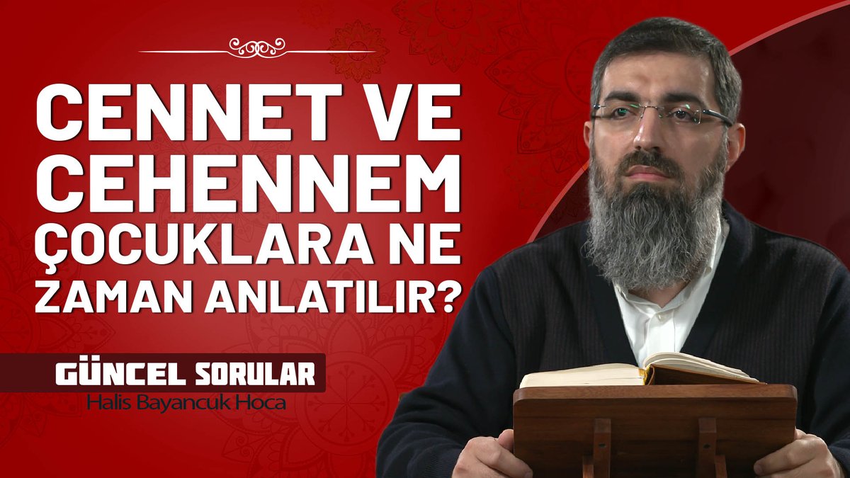🔎 Dini kavramları çocuklara ne zaman ve nasıl öğretelim? 📌 "6 yaşında bir çocuk sihirle ilgili bir dizi veya çizgi film izleyerek anlayabilirken, ben ona Allah'tan, kitaptan, maneviyattan veya ölümden bahsettiğimde çocuk bunu anlamayacak. Öyle mi?"