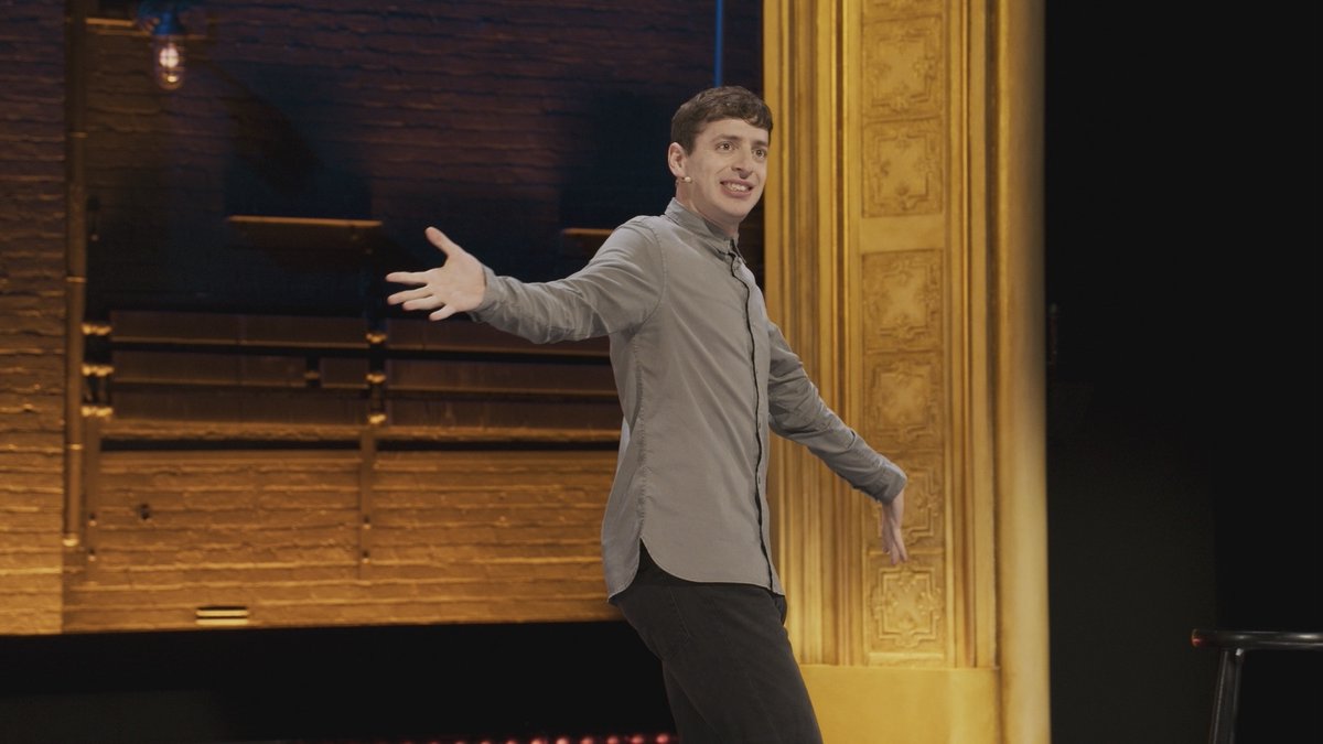 Quite the invitation. The HBO Original comedy special #AlexEdelman: Just For Us premieres April 6 on @StreamOnMax.