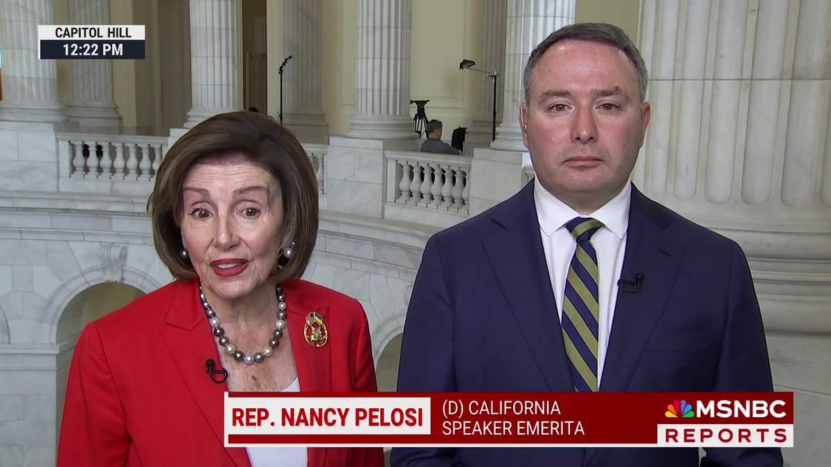 Rep. Nancy Pelosi reacts to Congress passing a bill that could ban TikTok. "If the Chinese government... controls the algorithm, we are at their mercy."