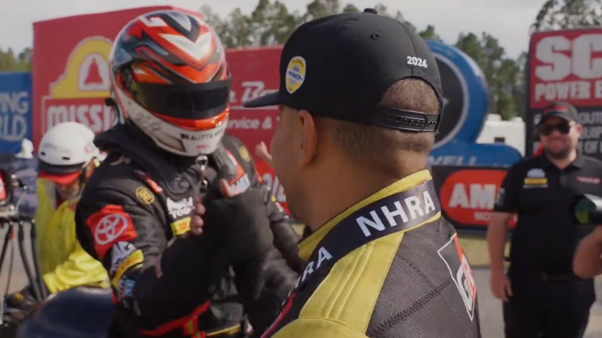 New year, same awesome BTS content at top end with the winners! #BehindTheScenes presented by Pep Boys Auto Service & Tires Gaige Herrera • Erica Enders • J.R. Todd • Shawn Langdon