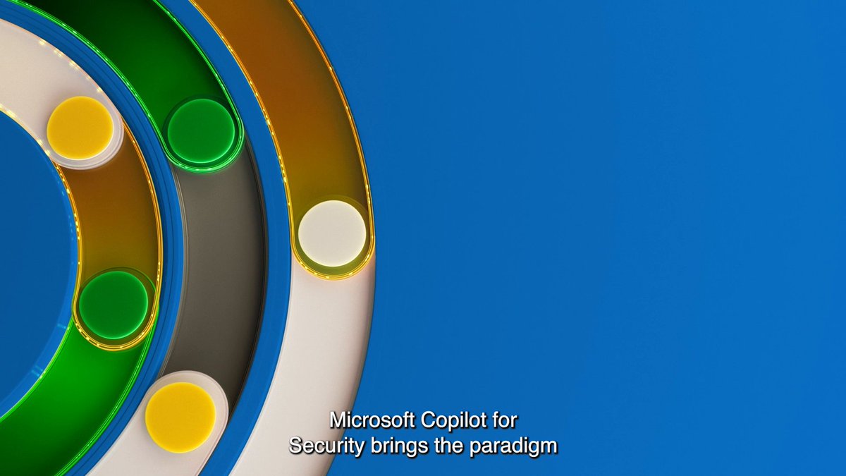 Microsoft Copilot for Security is available on April 1, letting you identify cyberthreats and respond to incidents even faster. Learn more: #MSSecure #GenerativeAI