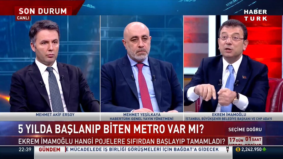 Metro polemiğinin perde arkası ne? Kaç metro yapıldı, kaçı sürüyor? 5 yılda başlanıp biten metro var mı? İstanbul Büyükşehir Belediye Başkanı Ekrem İmamoğlu #SeçimeDoğru'da anlattı.