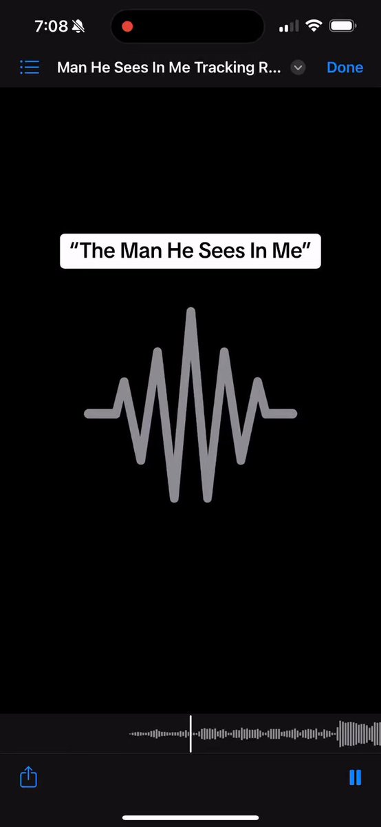 Unreleased one called “The Man He Sees in Me.” Is this heading in the right direction y’all?