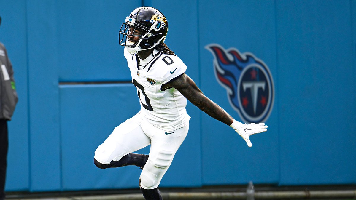 Last two games vs. the @titans? ⚔️ 13 catches ⚔️ 227 total yards ⚔️ 3 TDs Now CALVIN RIDLEY is headed to Music City!