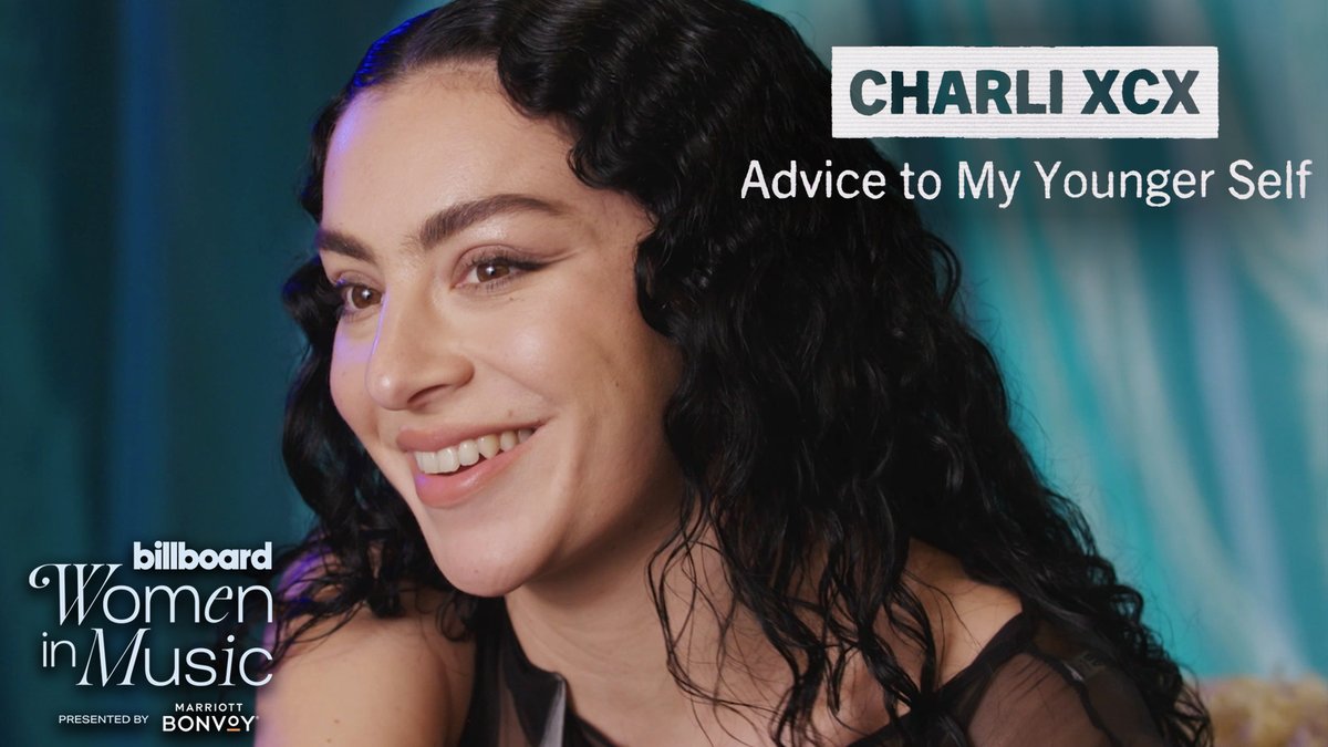 ✨ Be yourself ✨ Charli shares the advice she would give her younger self while backstage at #BBWomenInMusic.