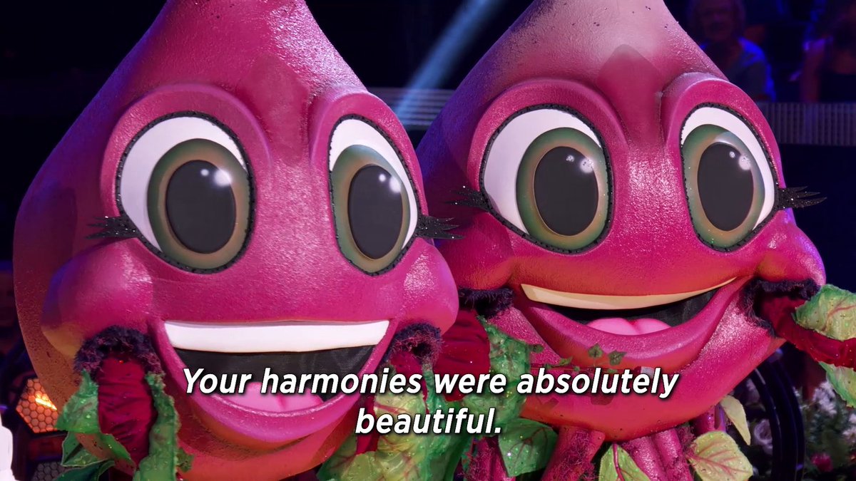 Comedians or not, nothing beets that incredible performance! 🙌 #BeetsMask #TheMaskedSinger