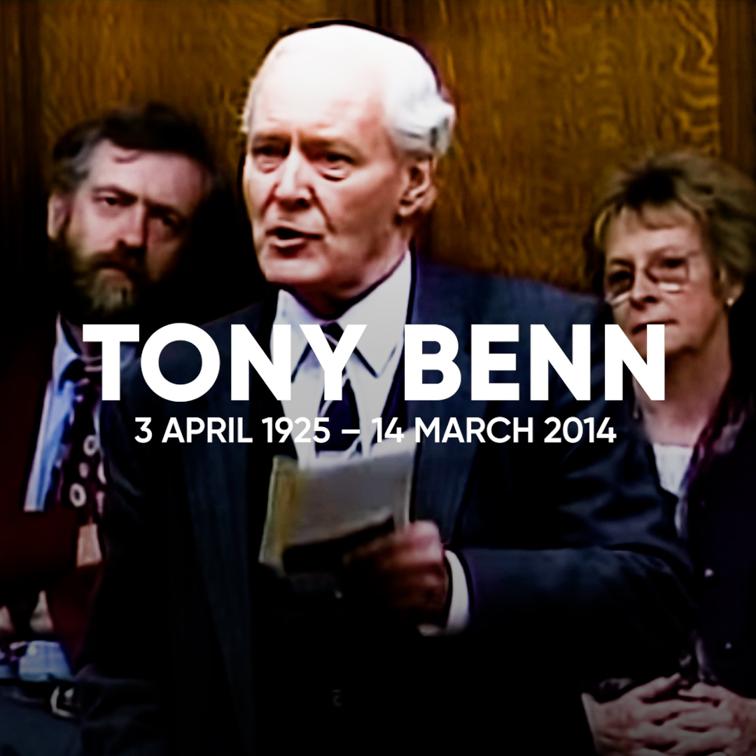 This is a truly incredible speech by the great Tony Benn that I’d recommend everyone watch. 👇