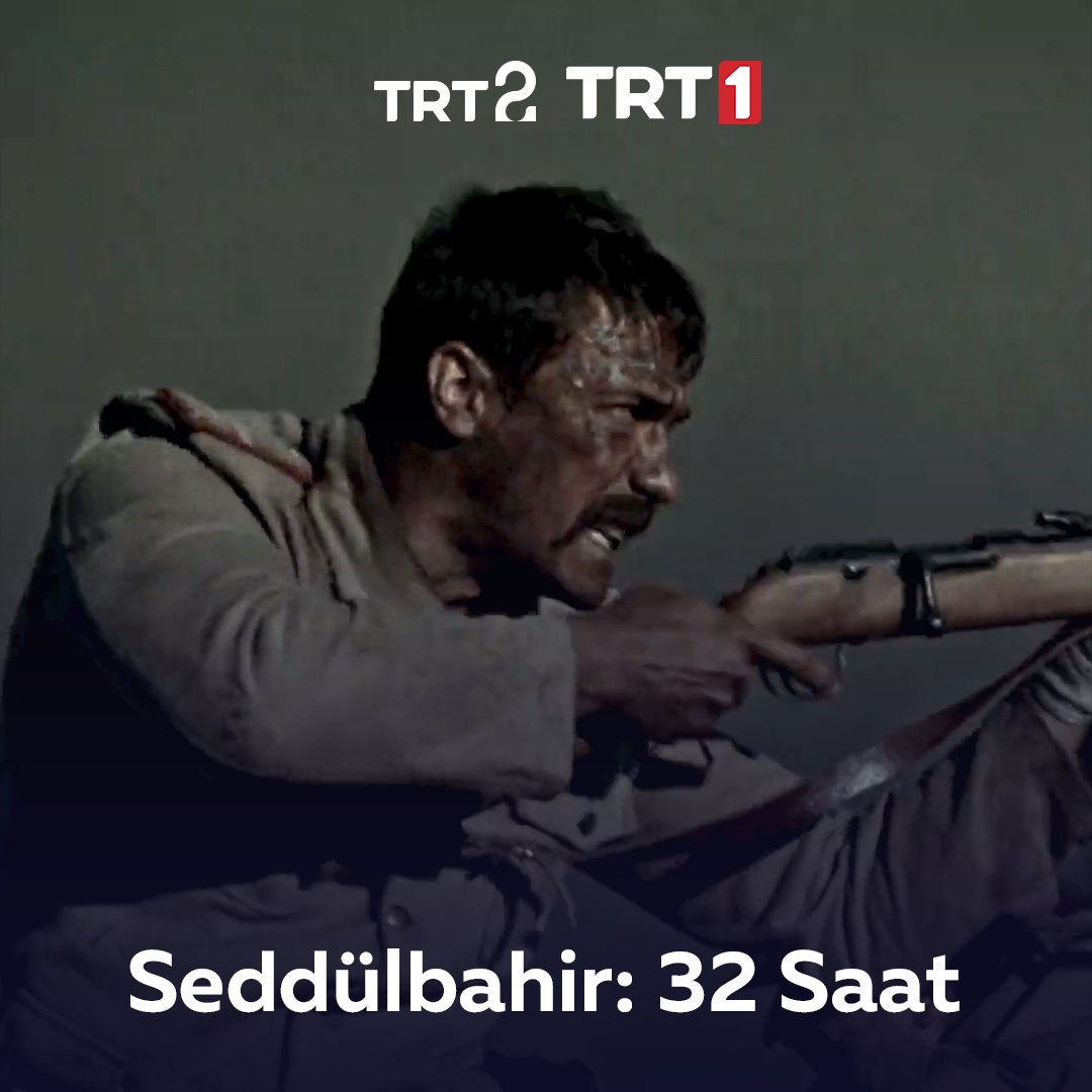 "Burada mahşer yaşıyoruz biz." Çanakkale Savaşı'nın bir parçası olan Seddülbahir Cephesi'nde bir kahramanlık öyküsü... "Seddülbahir: 32 Saat", 15 Mart 19.15'te; 16-17-18 Mart tarihlerinde ise 19.30'da TRT 2'de. 🎞️ TRT 1