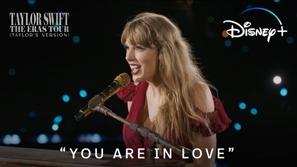 🎥| Sneak peek of 'You Are In Love' from "The Eras Tour (Taylor’s Version)"