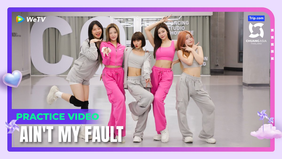 [Stage Two Practice Video] 'Ain't My Fault' Every Saturday Uncut Version 10.00PM GMT+7 only on WeTV 🔗 #ChuangAsia #ChuangAsia2024 #CHUANGAsiaStageTwo #CHUANGAsia_AintMyFault