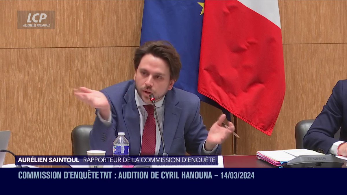 Pour Cyril #Hanouna, la trahison, c'est lorsqu'on évoque les affaires de #Bolloré en Afrique.