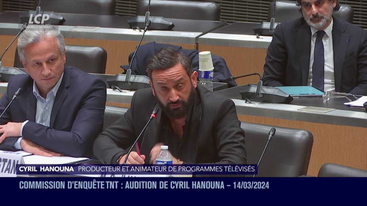 Hanouna essaye de nous faire avaler qu’il n’avait pas entendu que Louis Boyard parlait de Bolloré quand il l’a insulté. C’est donc un mensonge sous serment… #DirectAN